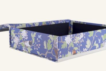 Preview: handmade box for memories with hinged lid and magnet